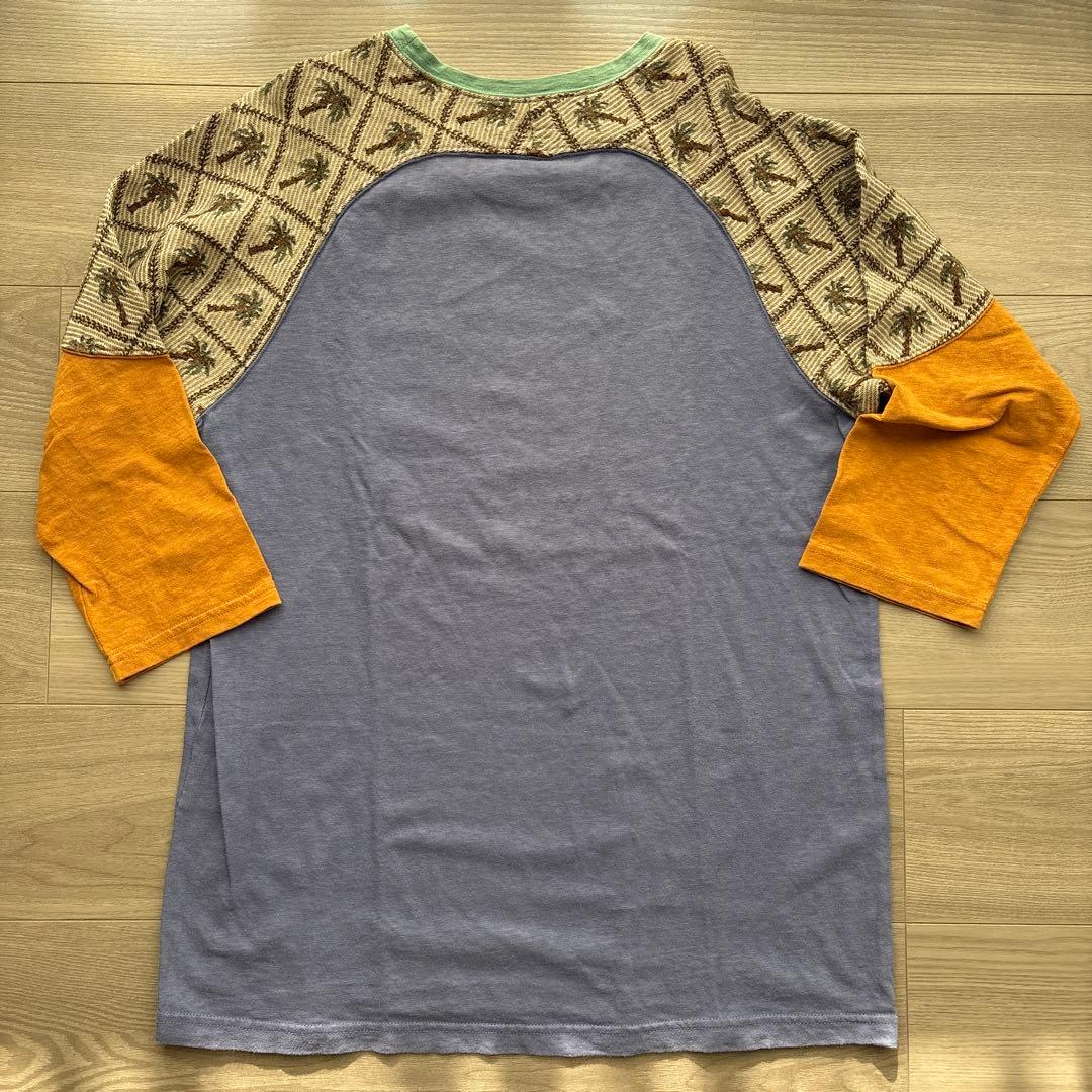 KAPITAL キャピタル　パッチワーク　ラグランシャツ