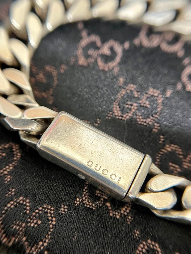お値下げ◆GUCCI グッチ 喜平ブレスレット silver925刻印 廃盤品◆