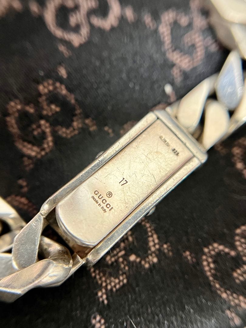 お値下げ◆GUCCI グッチ 喜平ブレスレット silver925刻印 廃盤品◆
