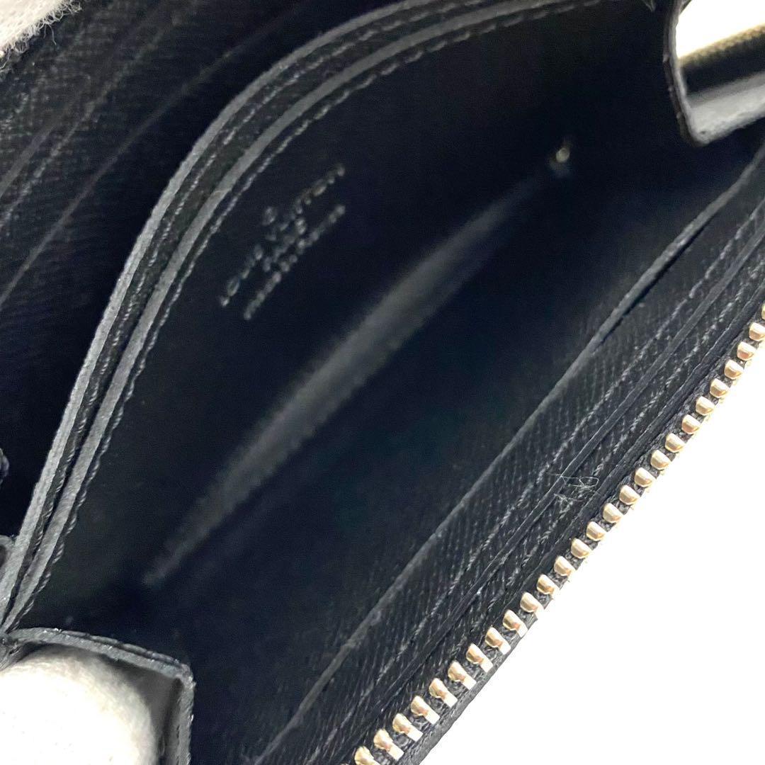 【極美品】ルイヴィトン タイガ ジッピーパース ケース 小銭入れ 黒