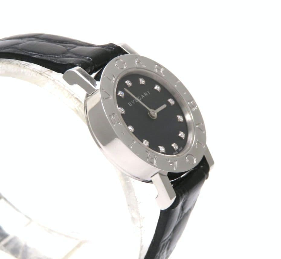 【BB23SL】BVLGARI ‘ブルガリ 時計‘ 12Pダイヤモンド☆極美品☆
