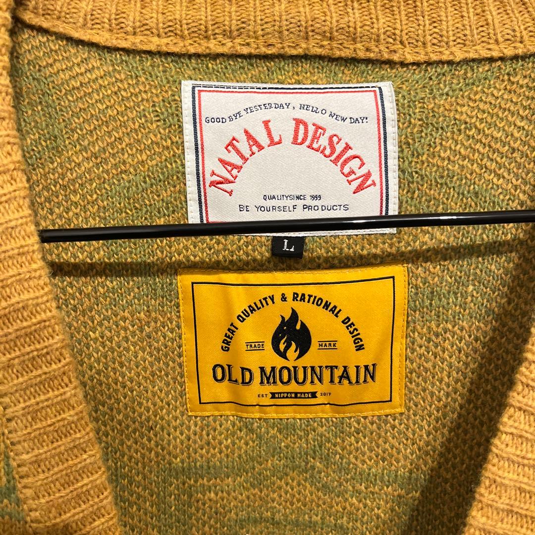 NATAL DESIGN OLD MOUNTAIN カーディガン Lサイズ