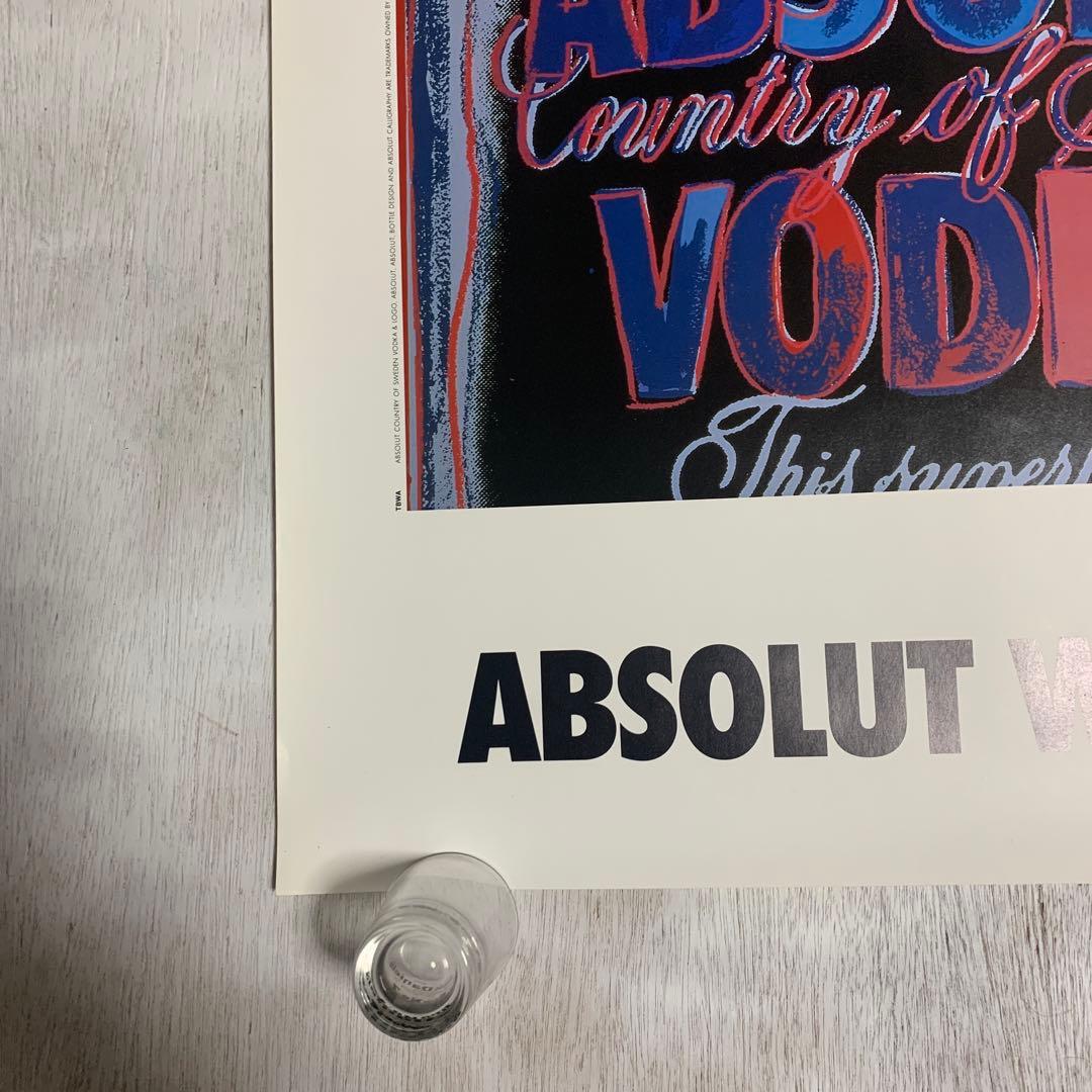 アブソルートウオッカABSOLUT WARHOLアンディウオホールアートポスター