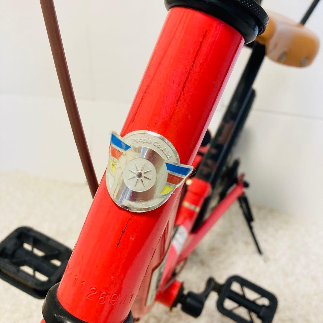 People ピープル ケッターサイクル 18インチ 子供用自転車　反射板　ベル