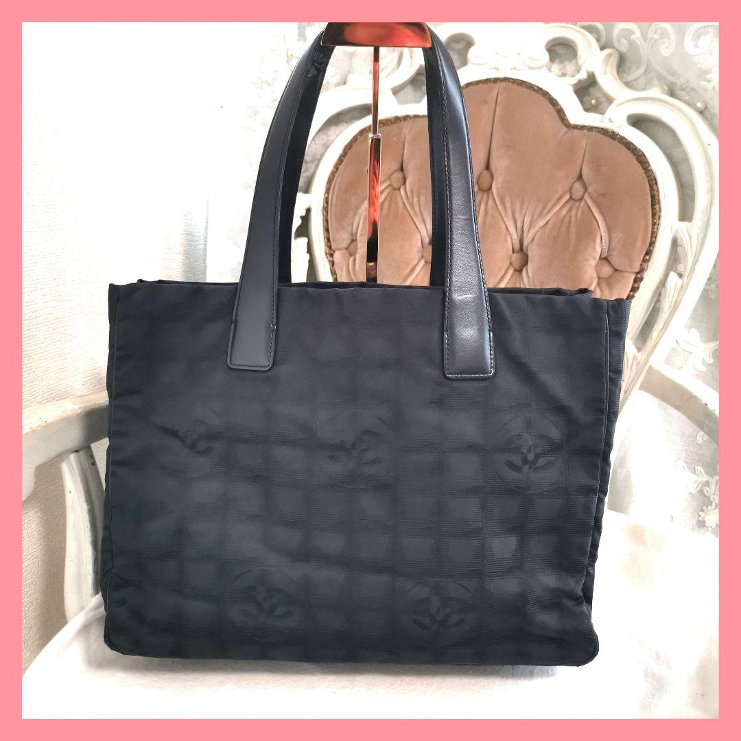 いまねね! 希少シャネルCHANELニュートラベルライン肩掛けトートバッグ