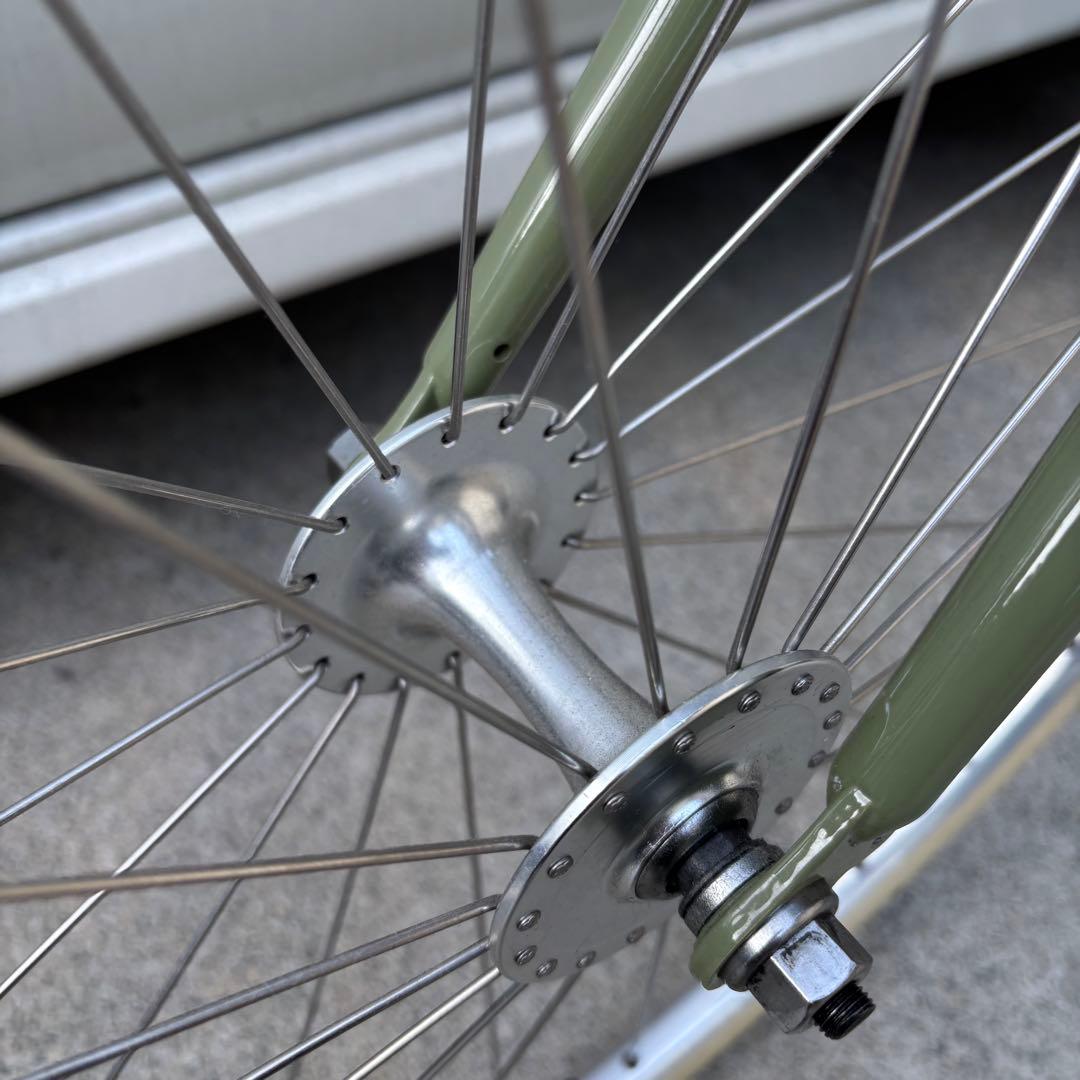 超美品 FUJI STROLL Smoky Khaki 52 ピストバイク