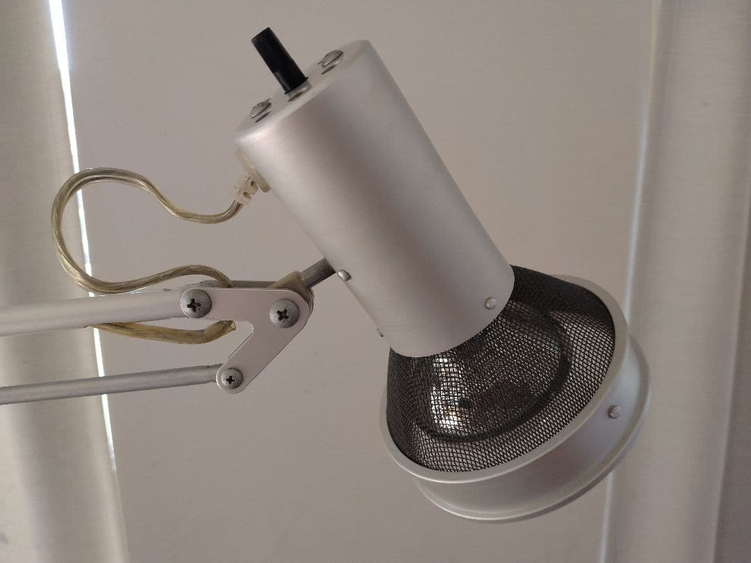 【良品】MUJI無印 アルミフロアランプ 間接照明/ヴィンテージスタンドライト