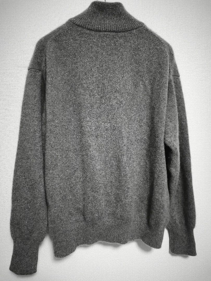 【〜2/8限定価格】1Goldencash Zipup Sweater　グレー