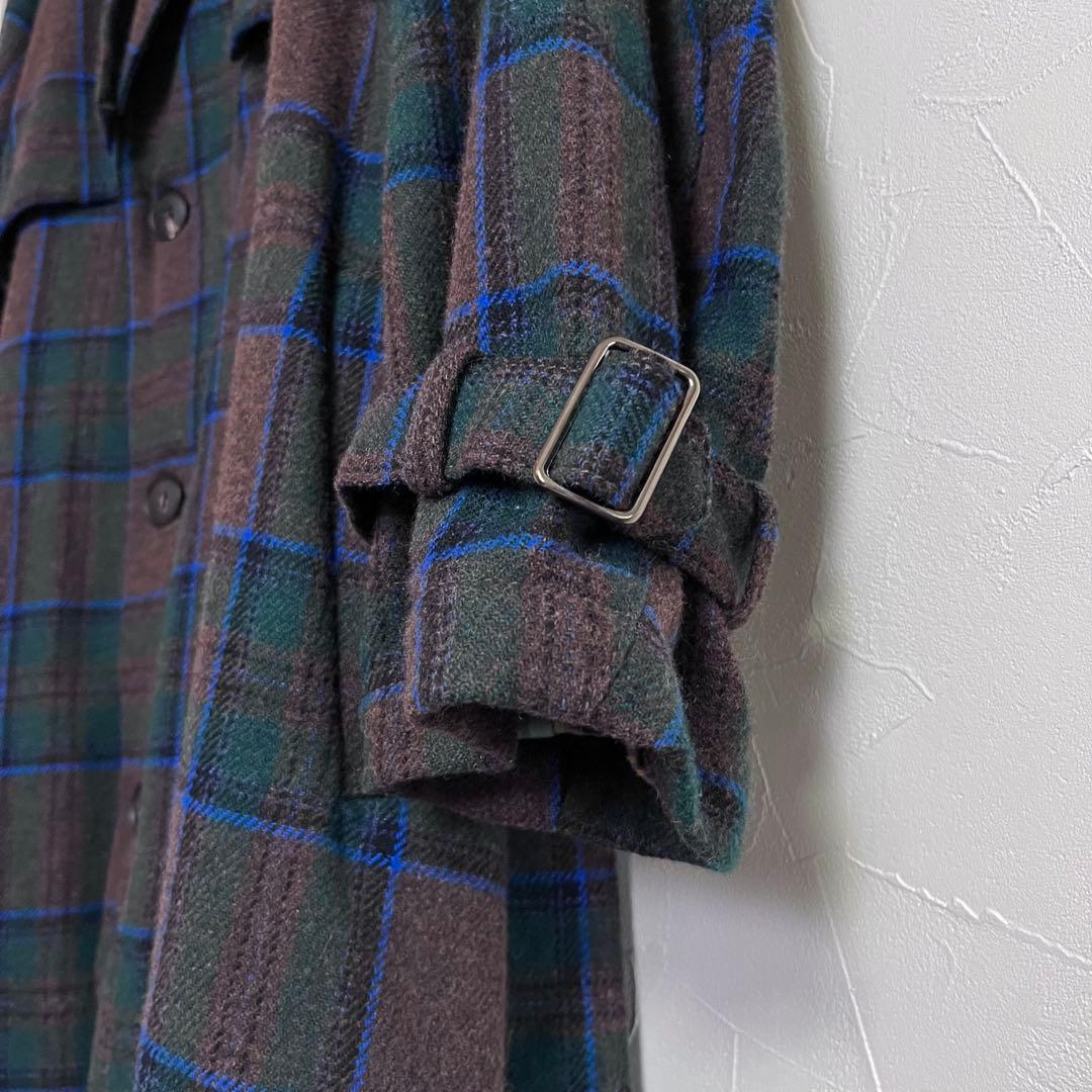 jieDa PLAID TRENCH COAT チェックトレンチコート　サイズ1