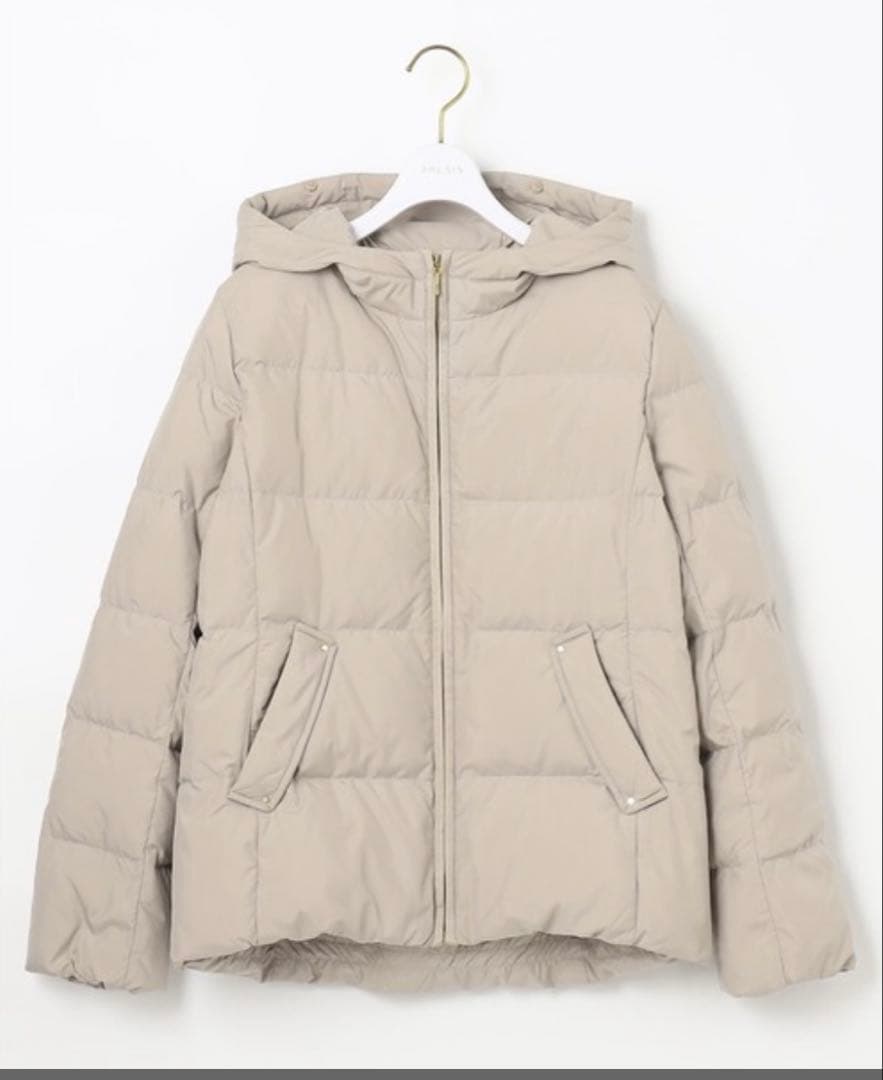✨美品✨エニィスィス【撥水加工】2WAYピーチショート ダウンコート サイズ2