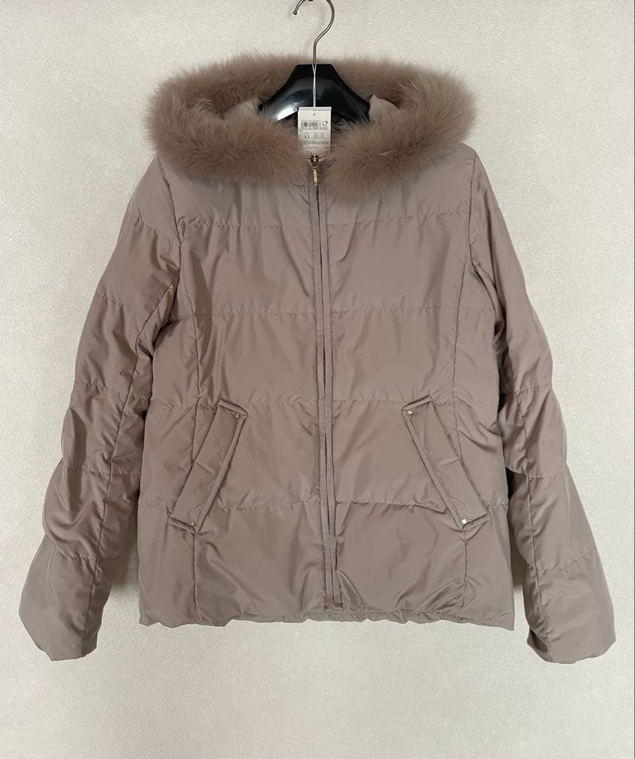 ✨美品✨エニィスィス【撥水加工】2WAYピーチショート ダウンコート サイズ2
