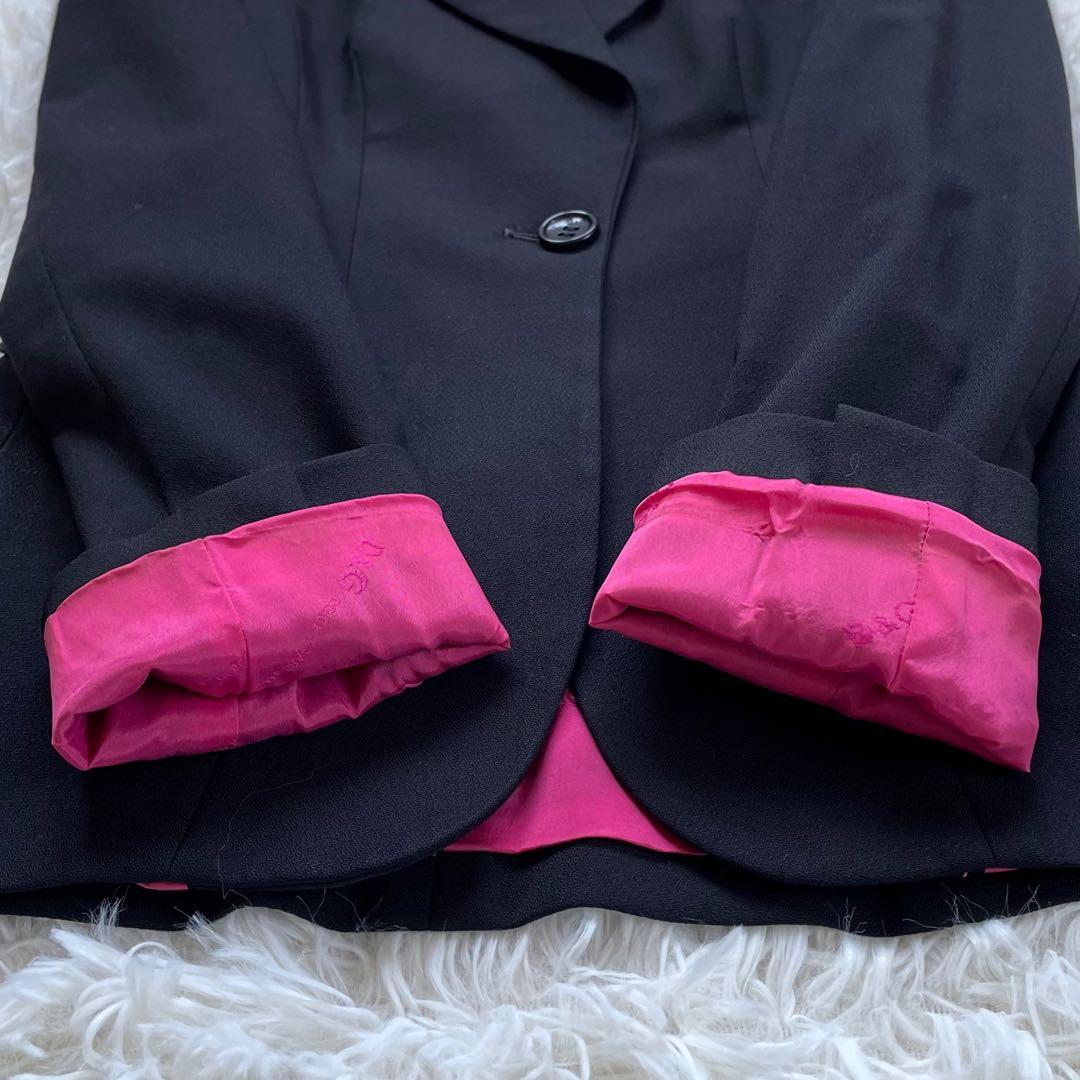 D&G DOLCE & GABBANA ブラックさシングル1Bパンツスーツ