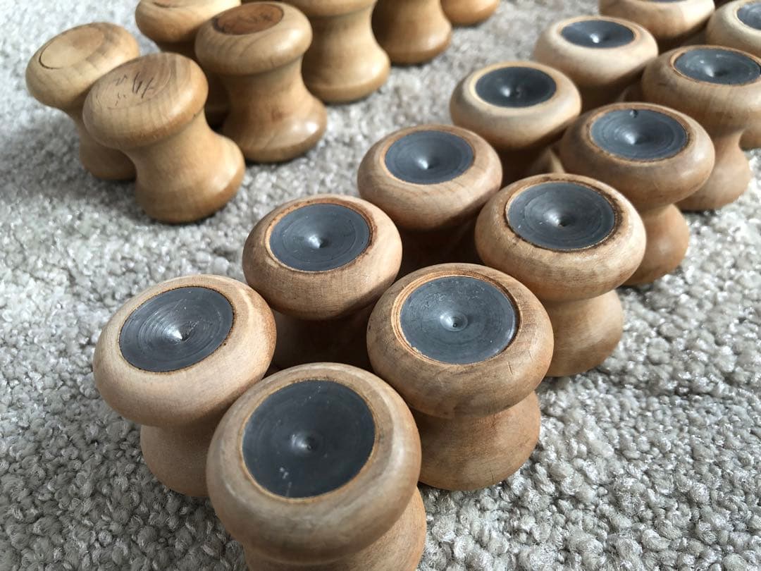 組紐　組み玉☆重さ２種類32個セット