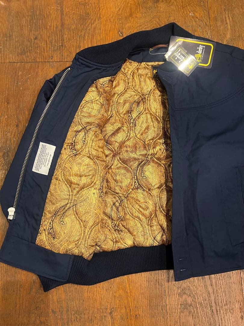 新品 ネイビー Derby of San Francisco ダービージャケット