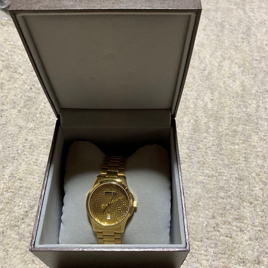 GUCCI ゴールド 時計　レア　 最終！ メンズ