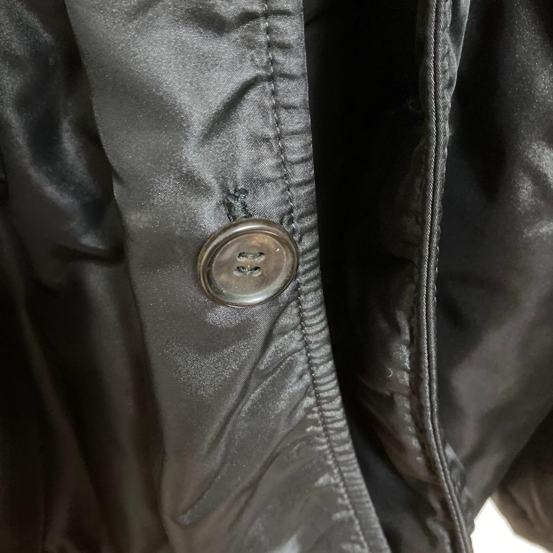 COMME des GARÇONS HOMMEロングコート ブラック L