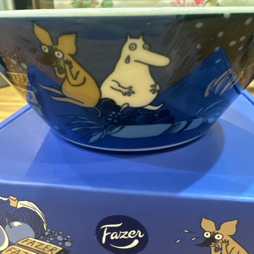 ムーミン　アラビア　ファッツェル　ボウル