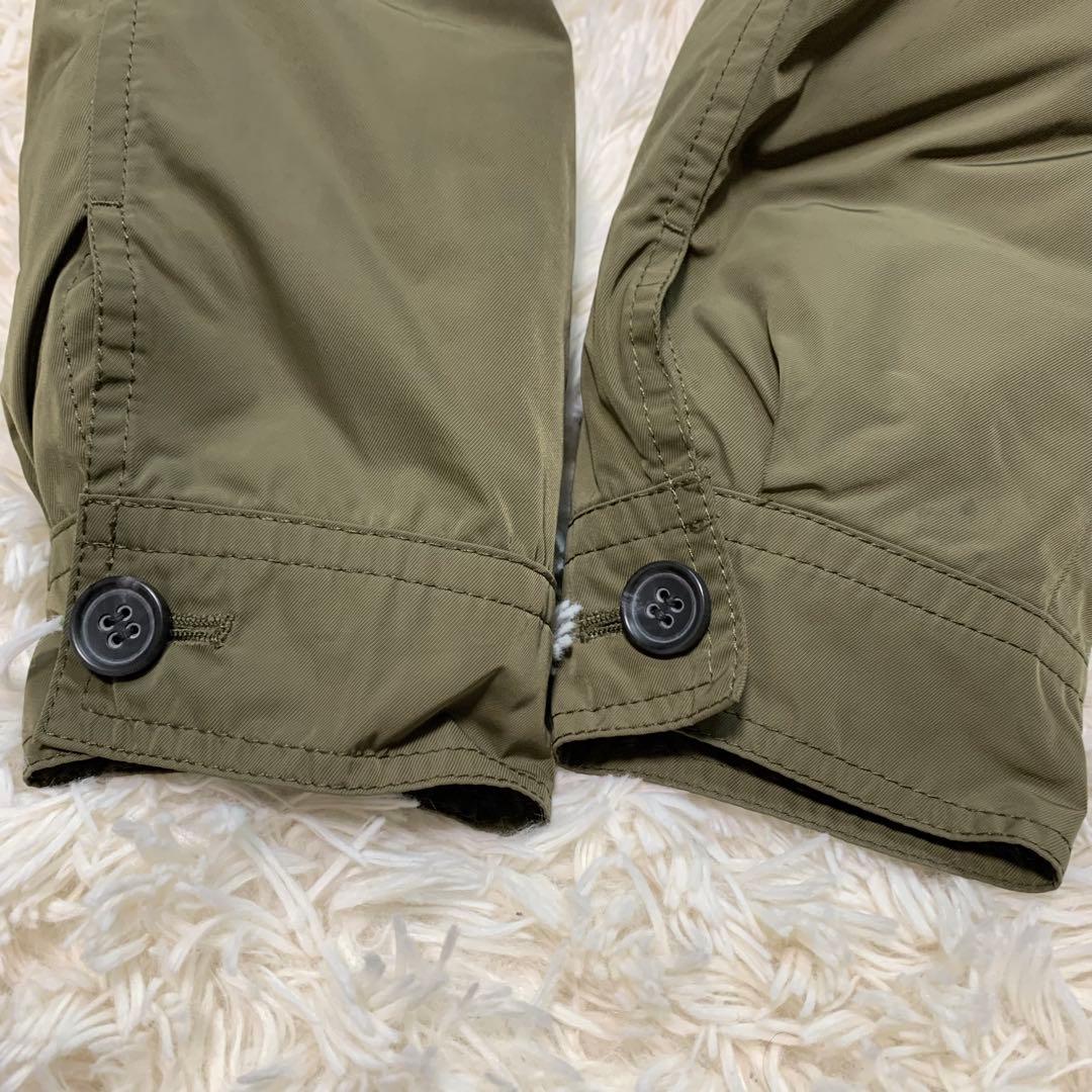 【23区】3way ダウンライナー　モッズコート　ラクーンファー　カーキ