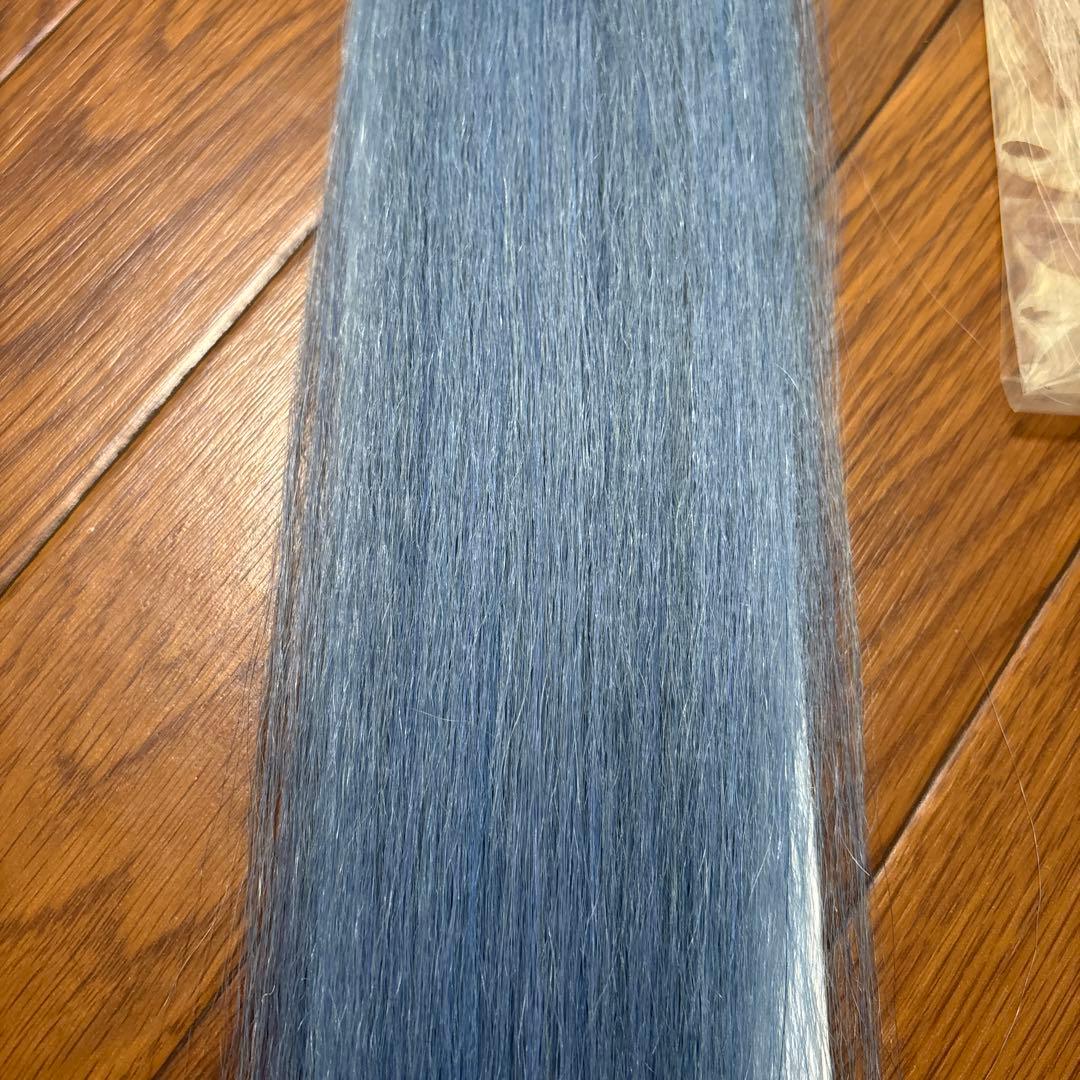 シールエクステ ロングストレート　メッシュカラー