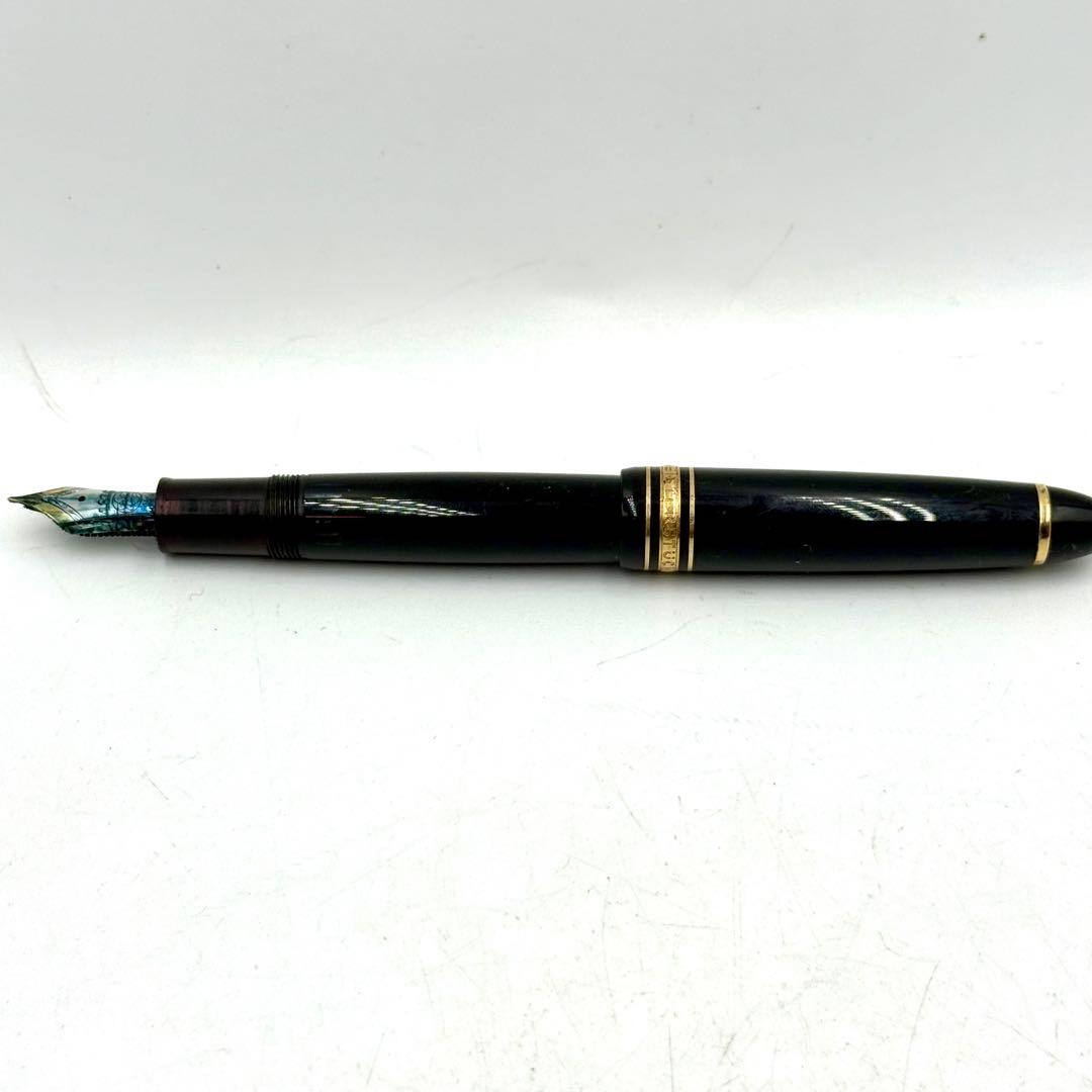 ★ モンブラン MONTBLANC マイスターシュテュック 万年筆 ペン先14K