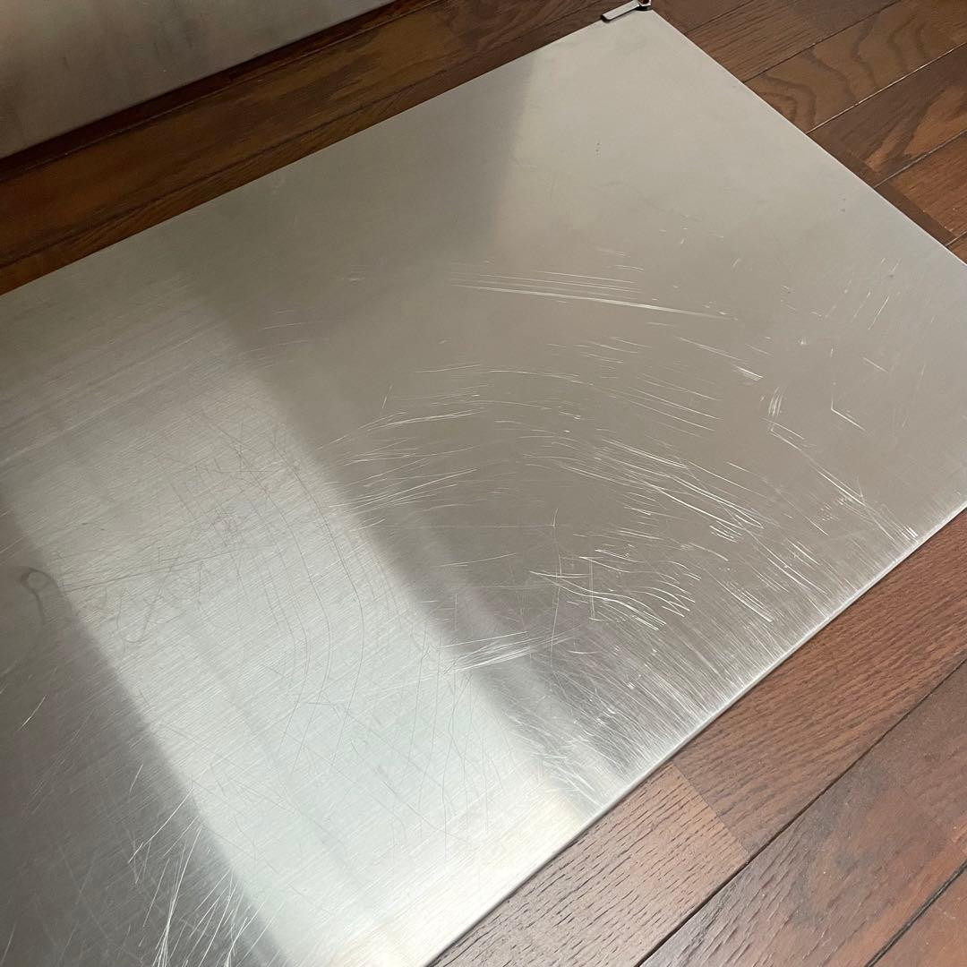 無印良品 ステンレスユニットシェルフ 追加棚 幅84cm 2枚