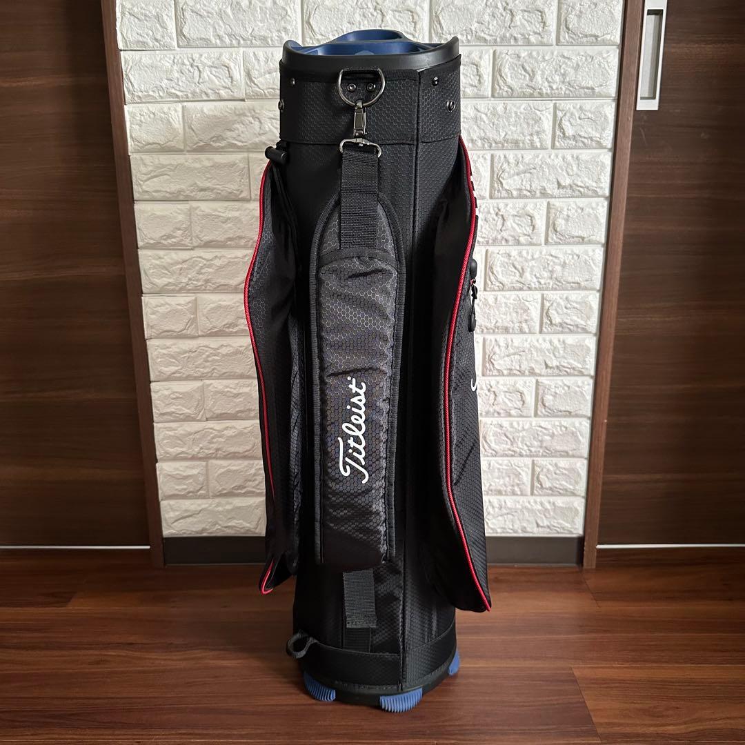 美品 Titleist タイトリスト 9型 キャディバック 軽量 耐水モデル