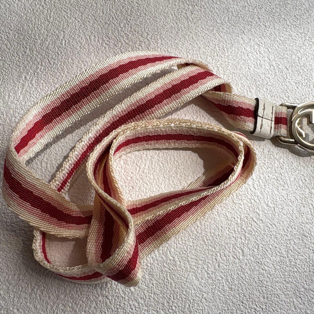 ✨GUCCI strap✨グッチストラップ　インターロッキング ネックストラップ