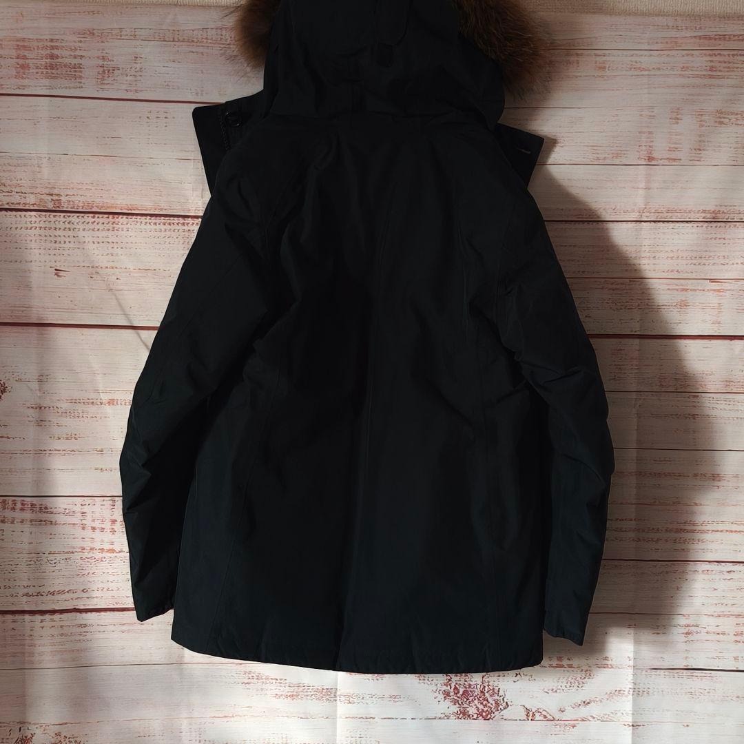 【クリーニング済】Foxfire ゴアテックス ダウンジャケット ファー付 S