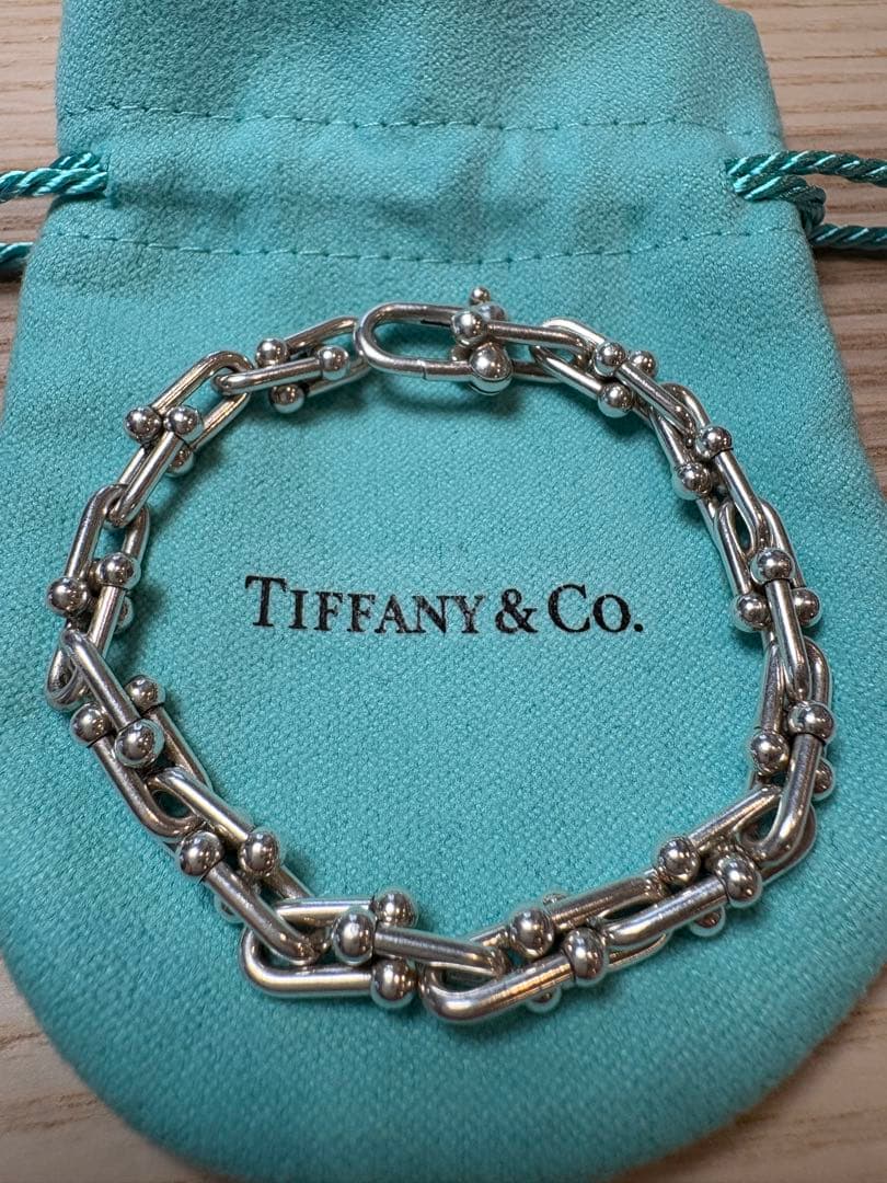 Tiffany & Co. ハードウェア　スモールリンクブレスレット　ミディアム