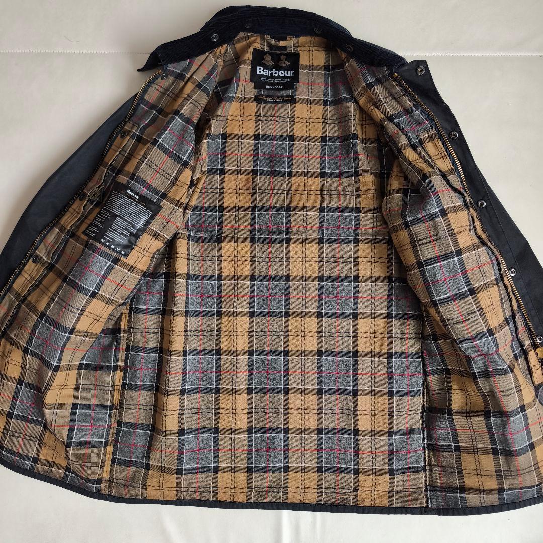 【美品】Barbour BEAUFORT レギュラーフィット　２ワラント