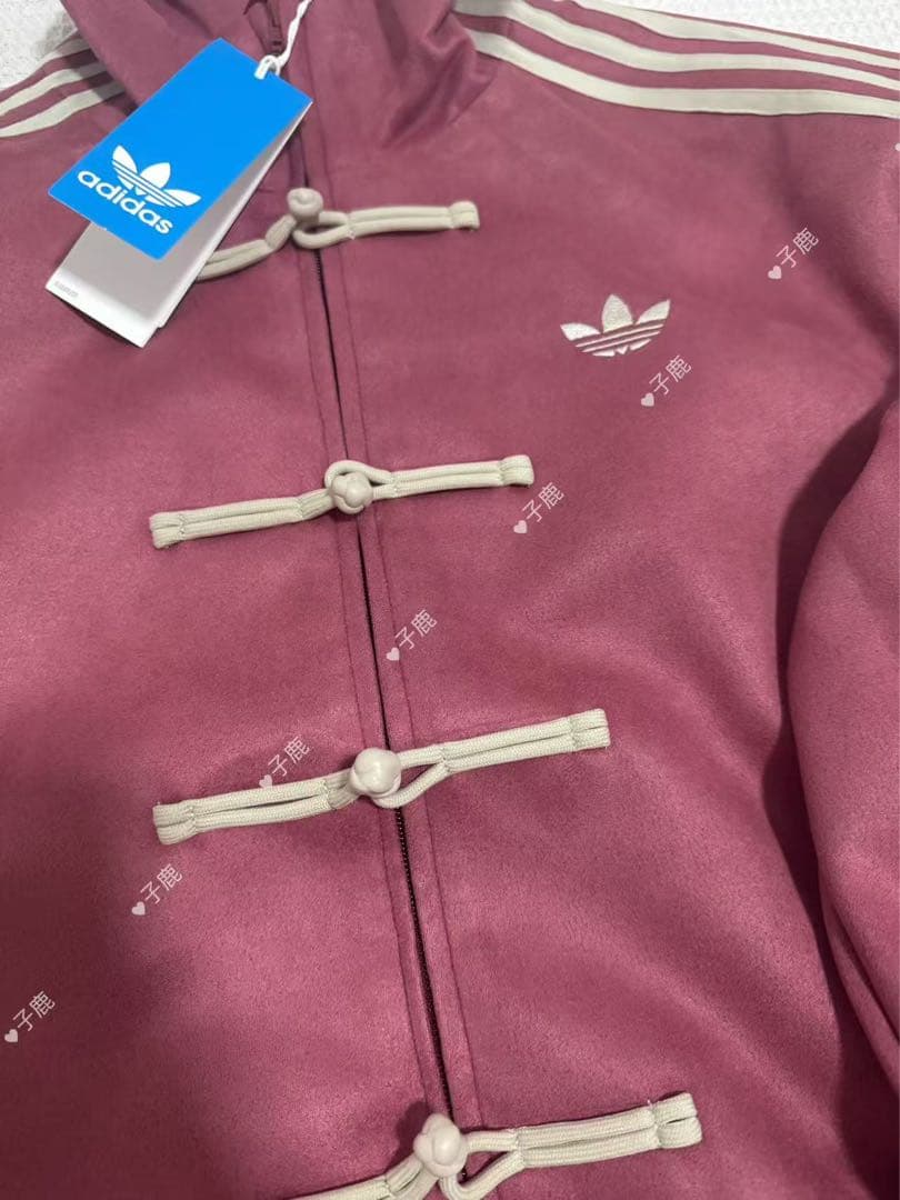adidasアディダス 中国限定 蛇年トラックジャケットばら色 L