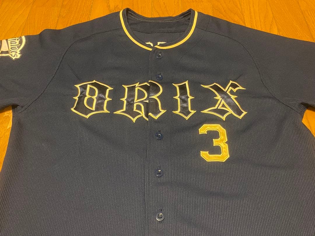 オリックスバファローズ　安達了一　ユニフォーム　Lサイズ
