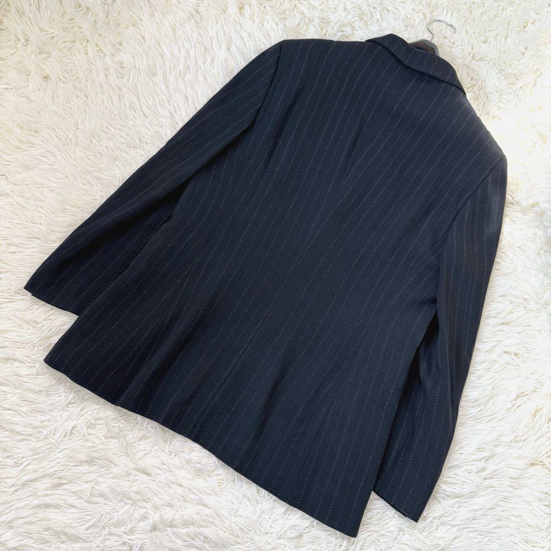 大きいサイズ✨マレーラ ストライプ セットアップスーツ 46 2XL ジャケット
