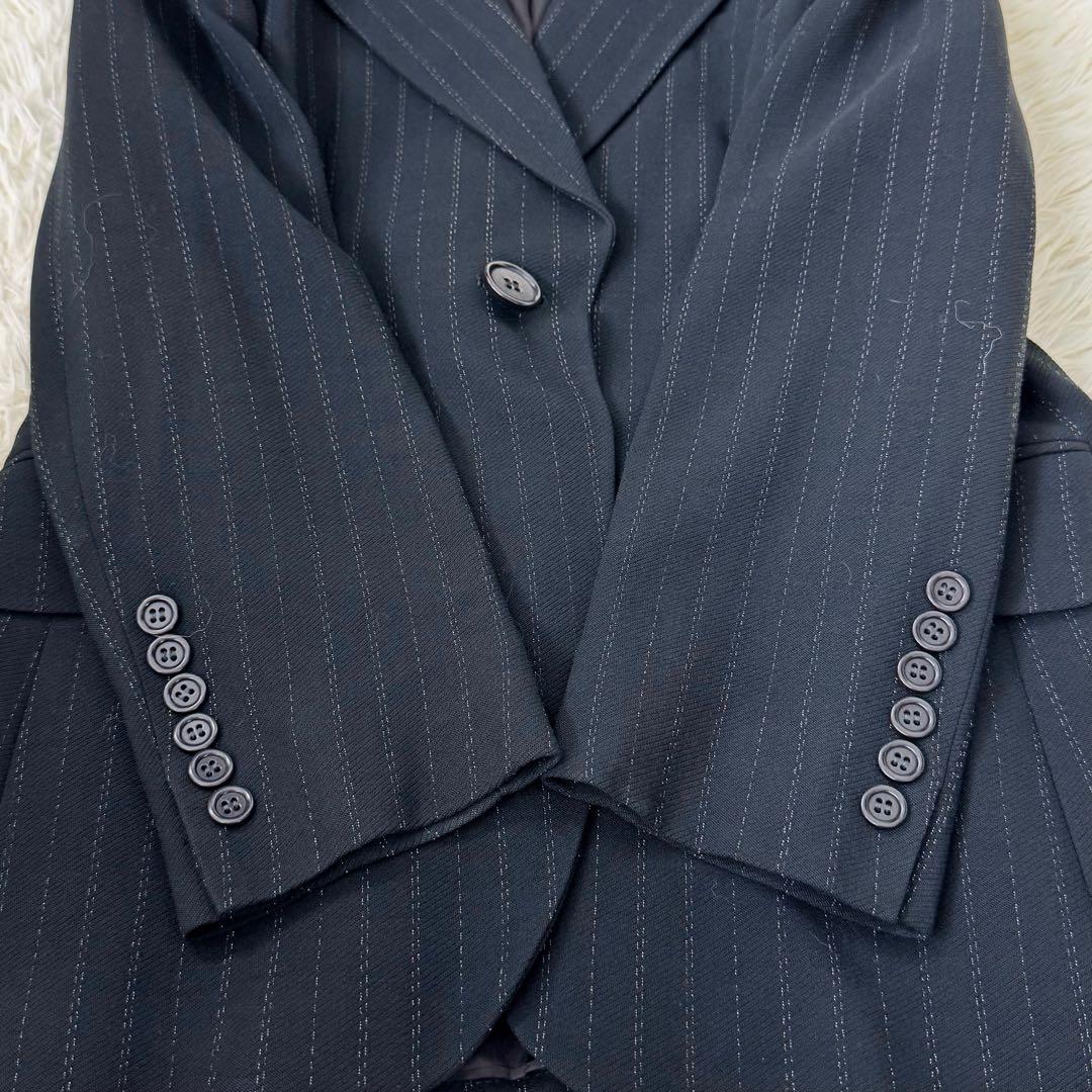 大きいサイズ✨マレーラ ストライプ セットアップスーツ 46 2XL ジャケット