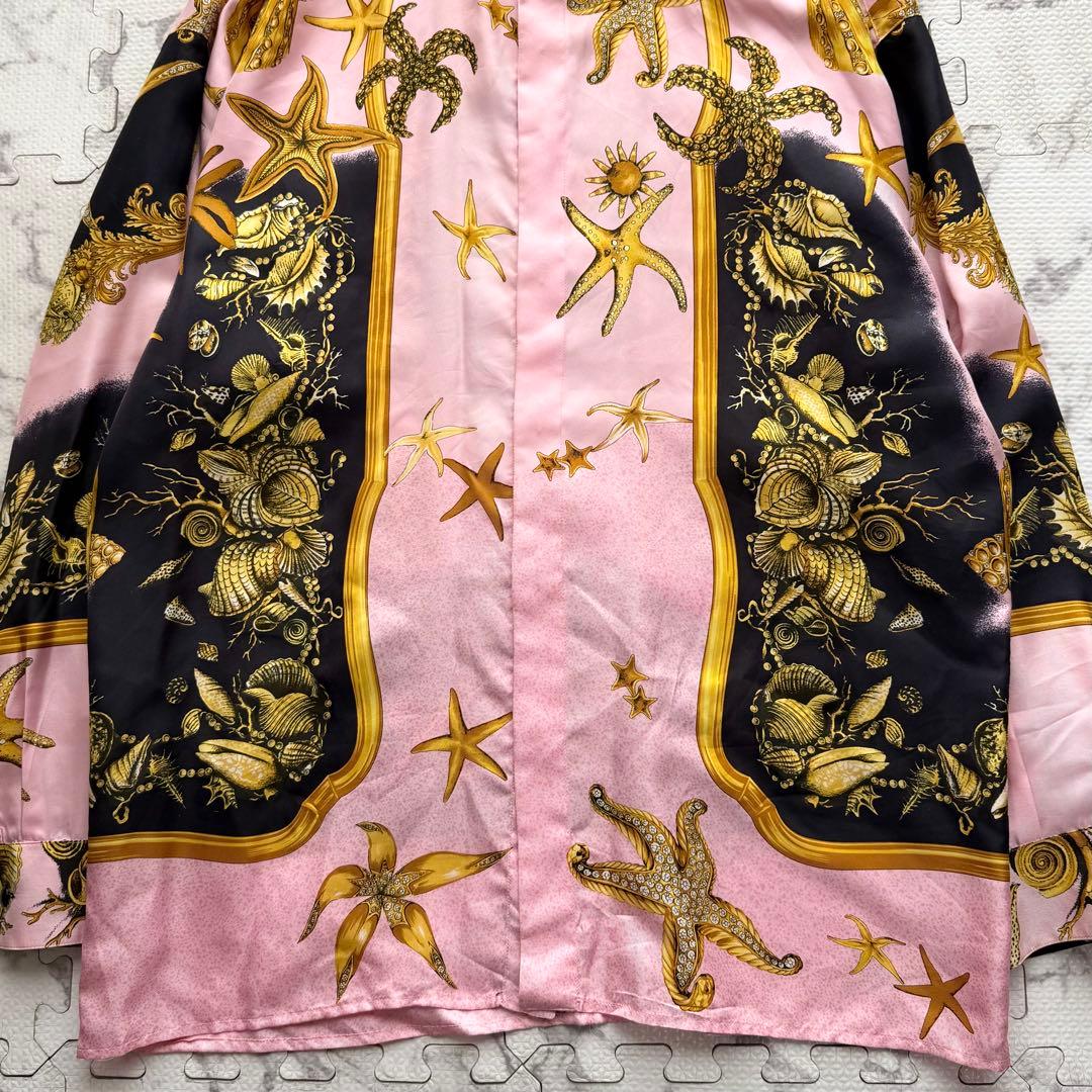 トップス 90s GIANNI VERSACE ATELIER Silk Shirt 48