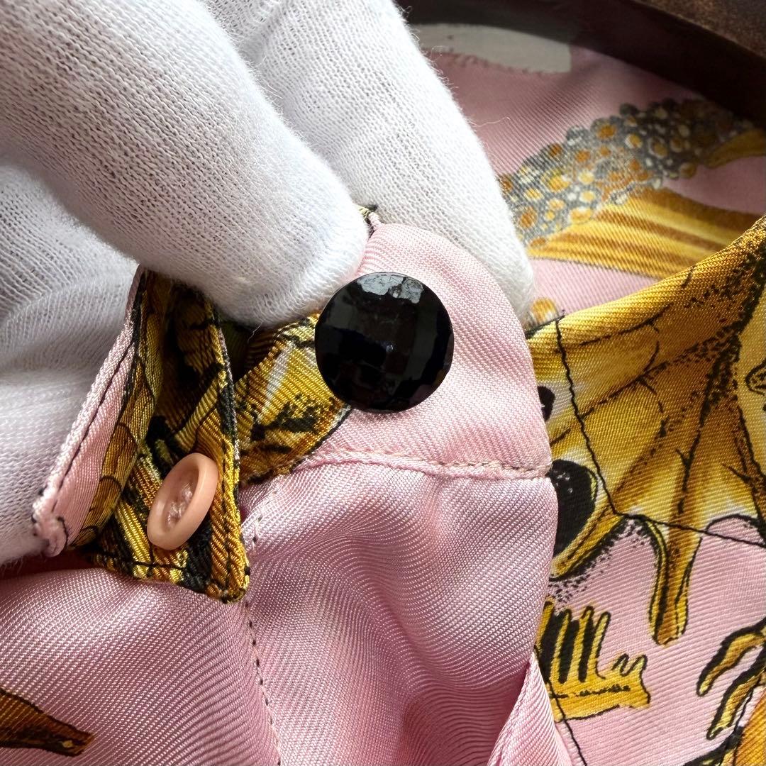 トップス 90s GIANNI VERSACE ATELIER Silk Shirt 48