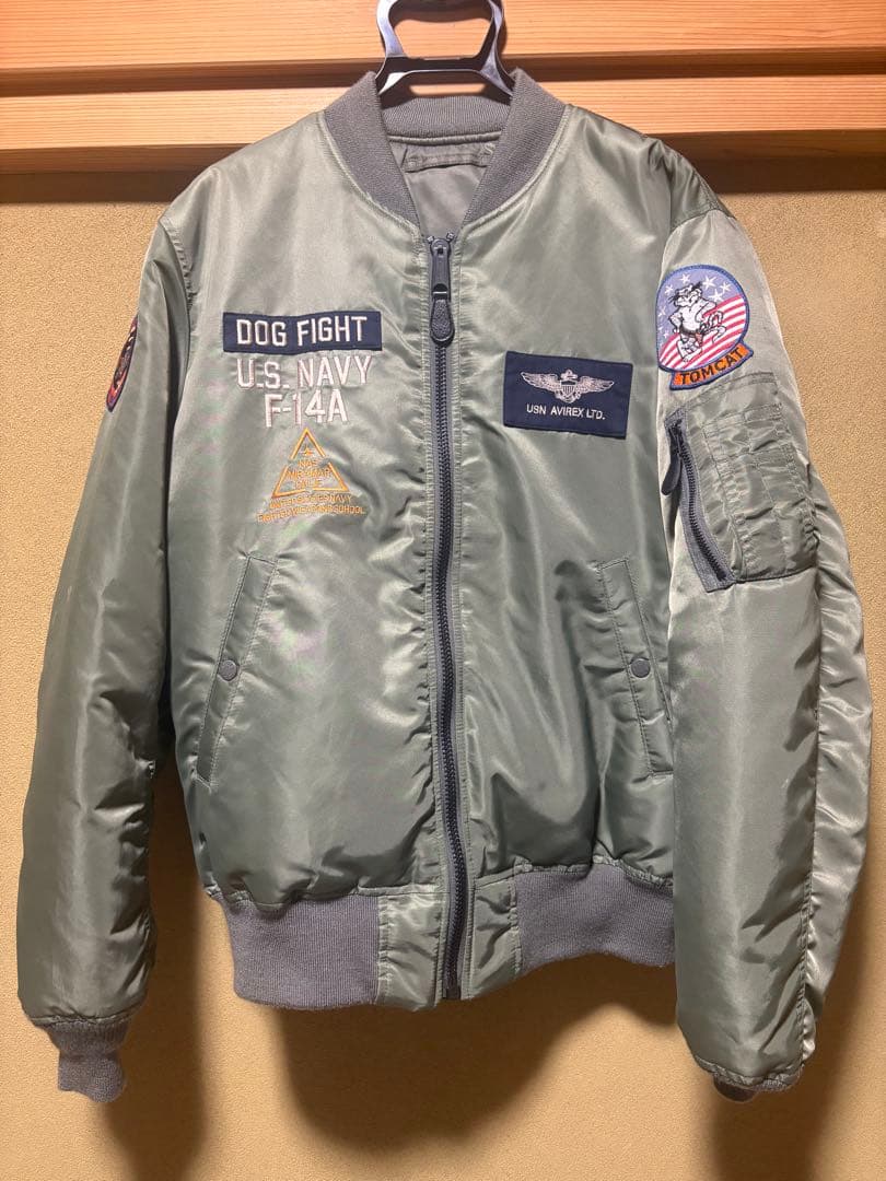 ジャケット・アウター AVIREX MA1 TOMCAT