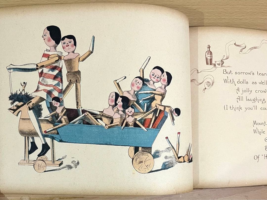 No.132 超希少 アンティーク 古書 洋書 イギリス　古い絵本