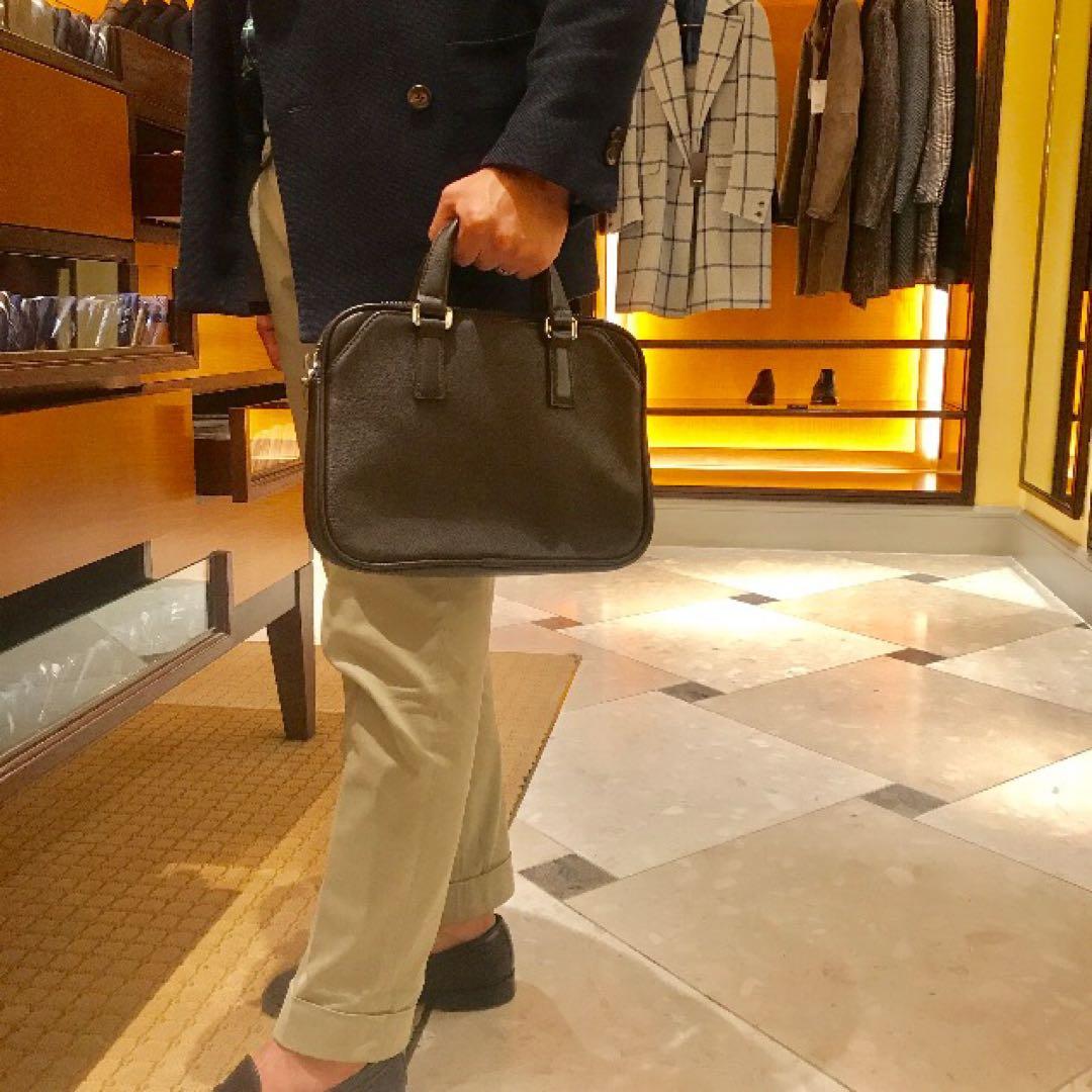 aniary/アニアリ/ミニブリーフケース/シュリンクレザー/トープ/バッグ