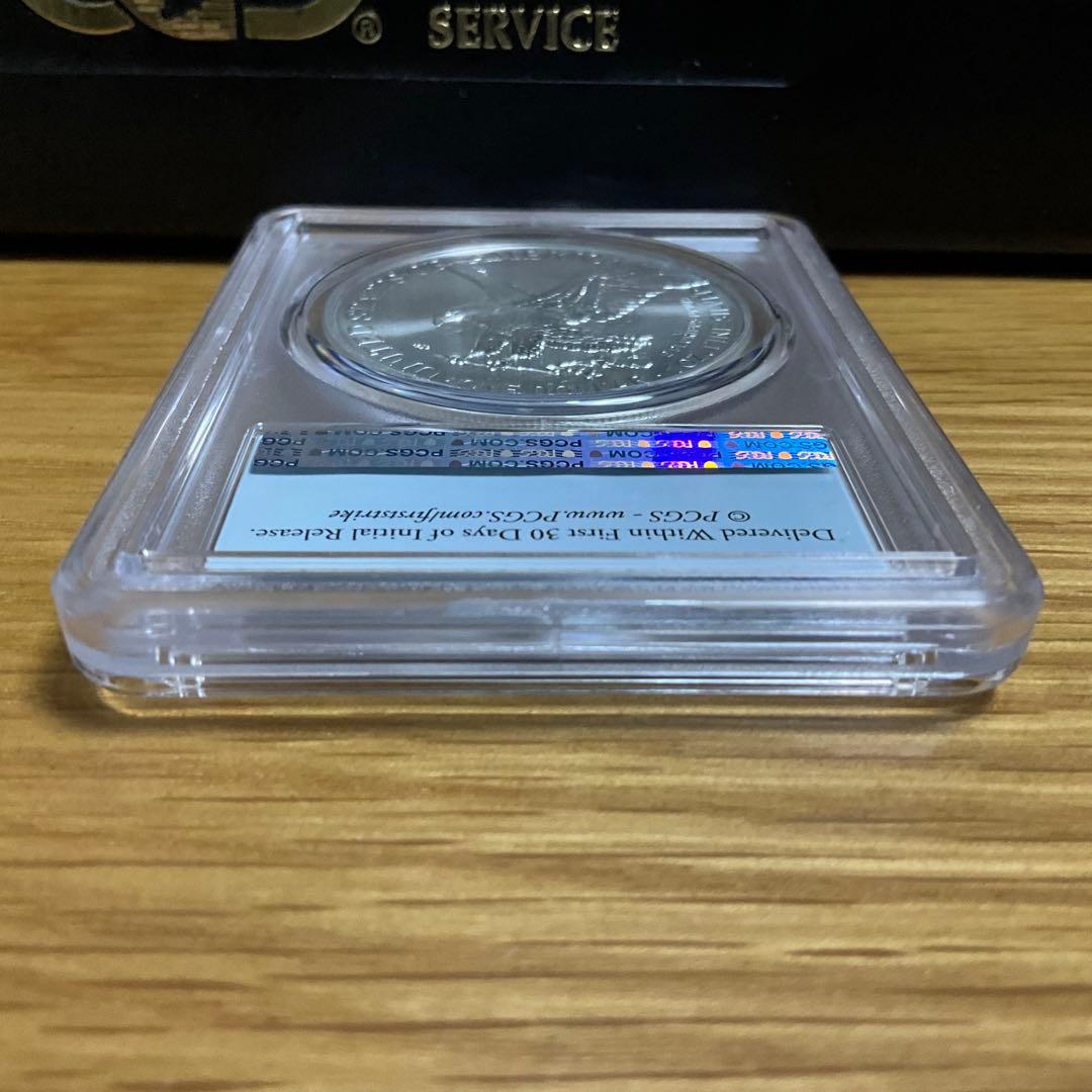 【新品】Silver Eagleイーグル銀貨2022 PCGS MS70