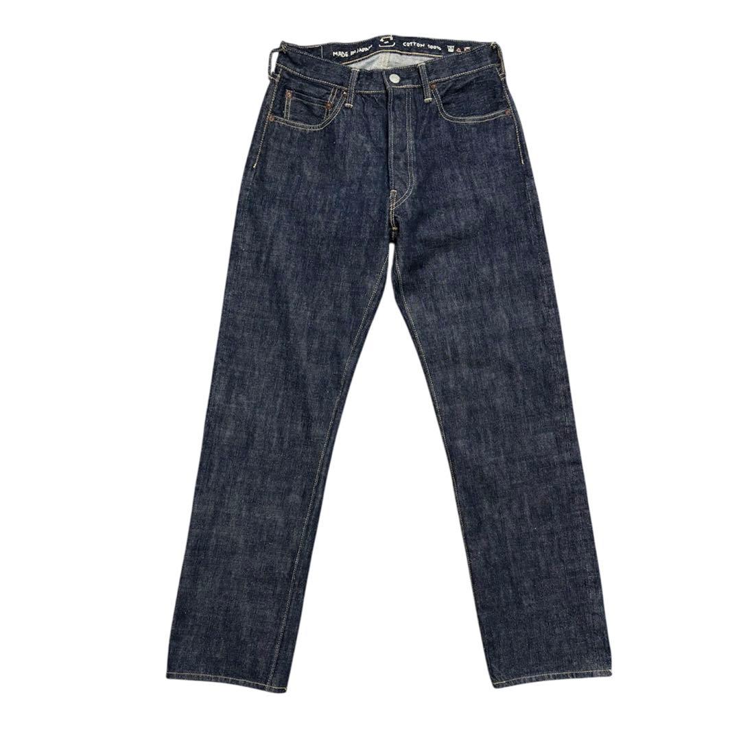 【新品未使用】 45R 再び6.5空比古比女（濃）　セルビッチデニムパンツ
