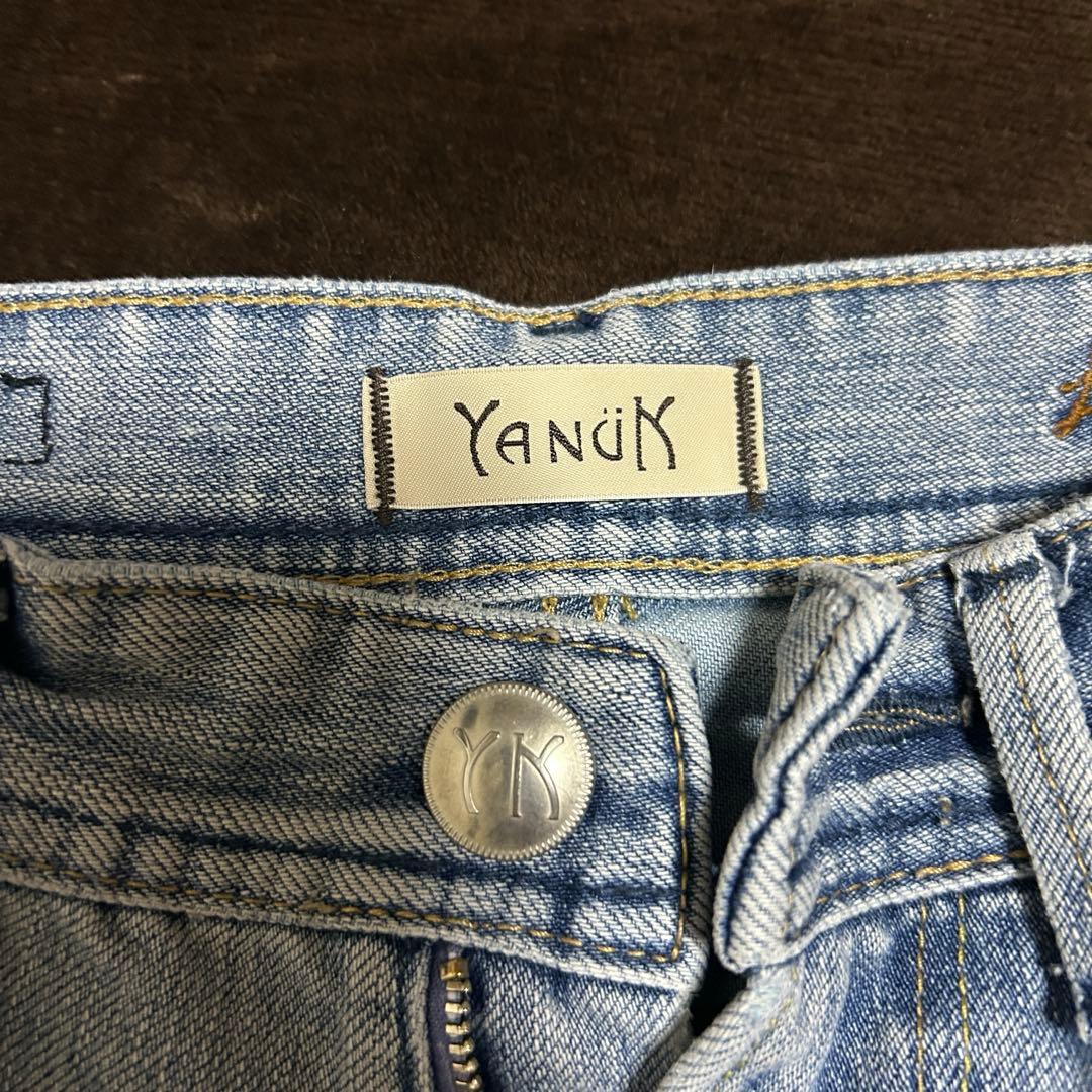 【YANUKヤヌーク】 ボーイズストレートデニム 25