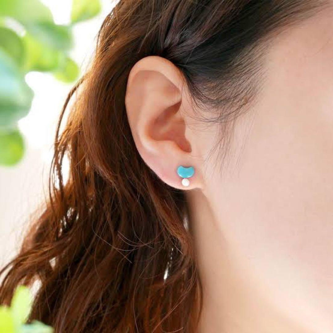 VA Vendome Aoyama K10 猫 ねこ ピアス 2点セット