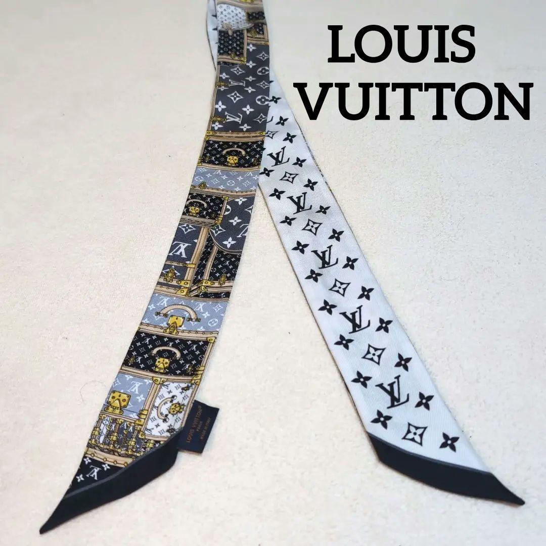 LOUIS VUITTON ツイルスカーフ バンドーBBレッツゴー モノグラム