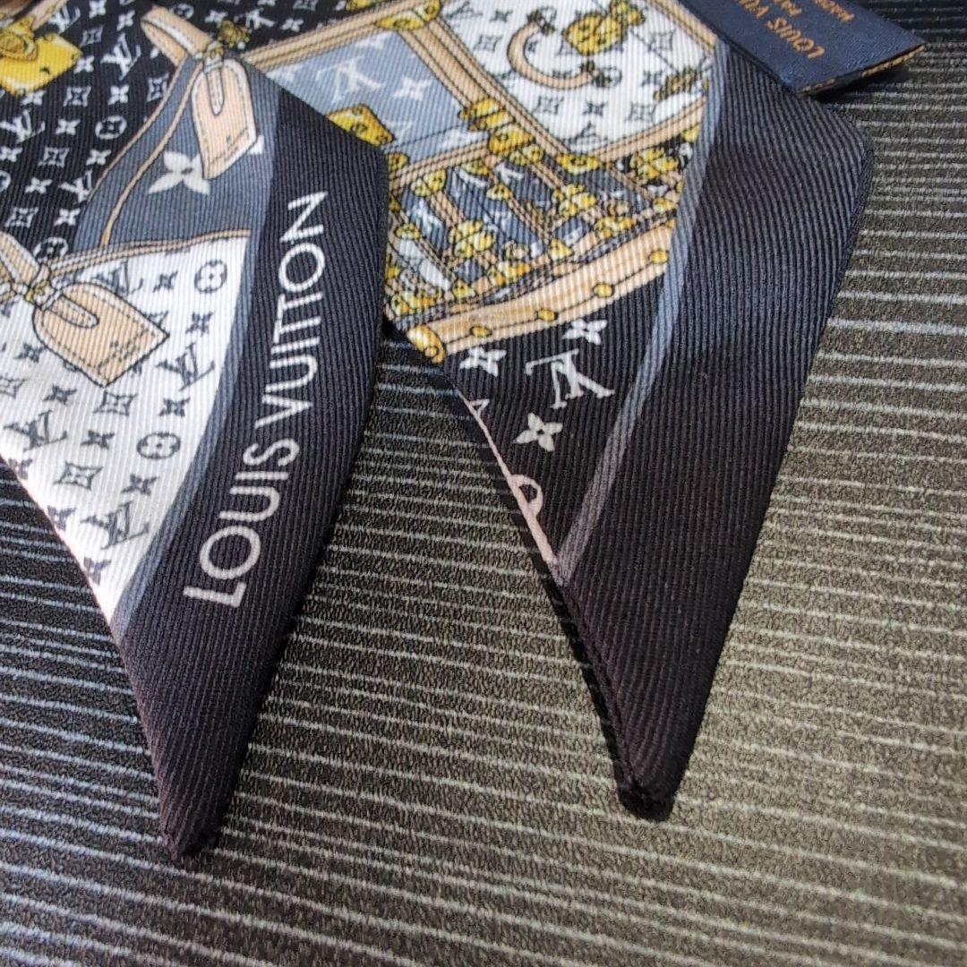 LOUIS VUITTON ツイルスカーフ バンドーBBレッツゴー モノグラム