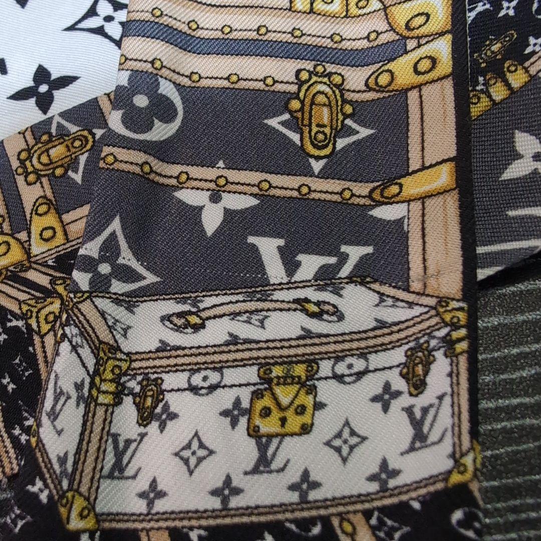 LOUIS VUITTON ツイルスカーフ バンドーBBレッツゴー モノグラム