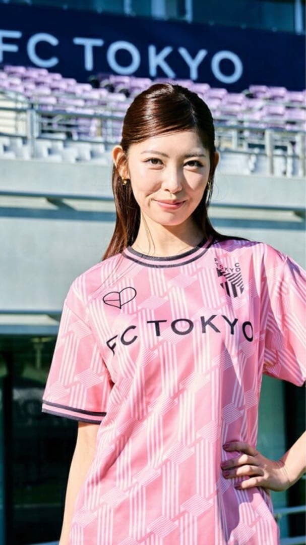 BLACKPINK × FC TOKYO スペシャルコラボ Fピンク シャツ L