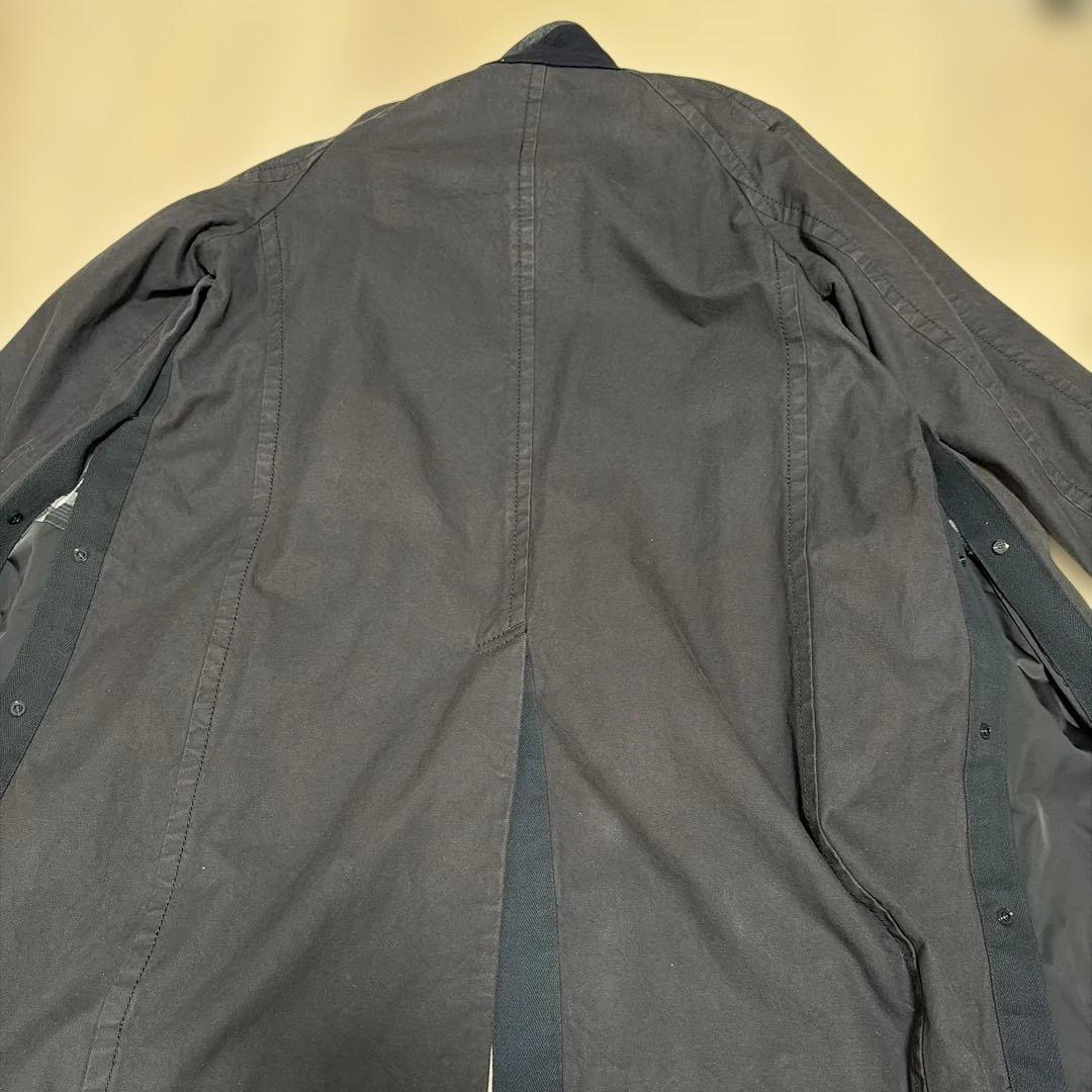 22aw sacai マルチボタンミリタリーステンカラーコート サカイ