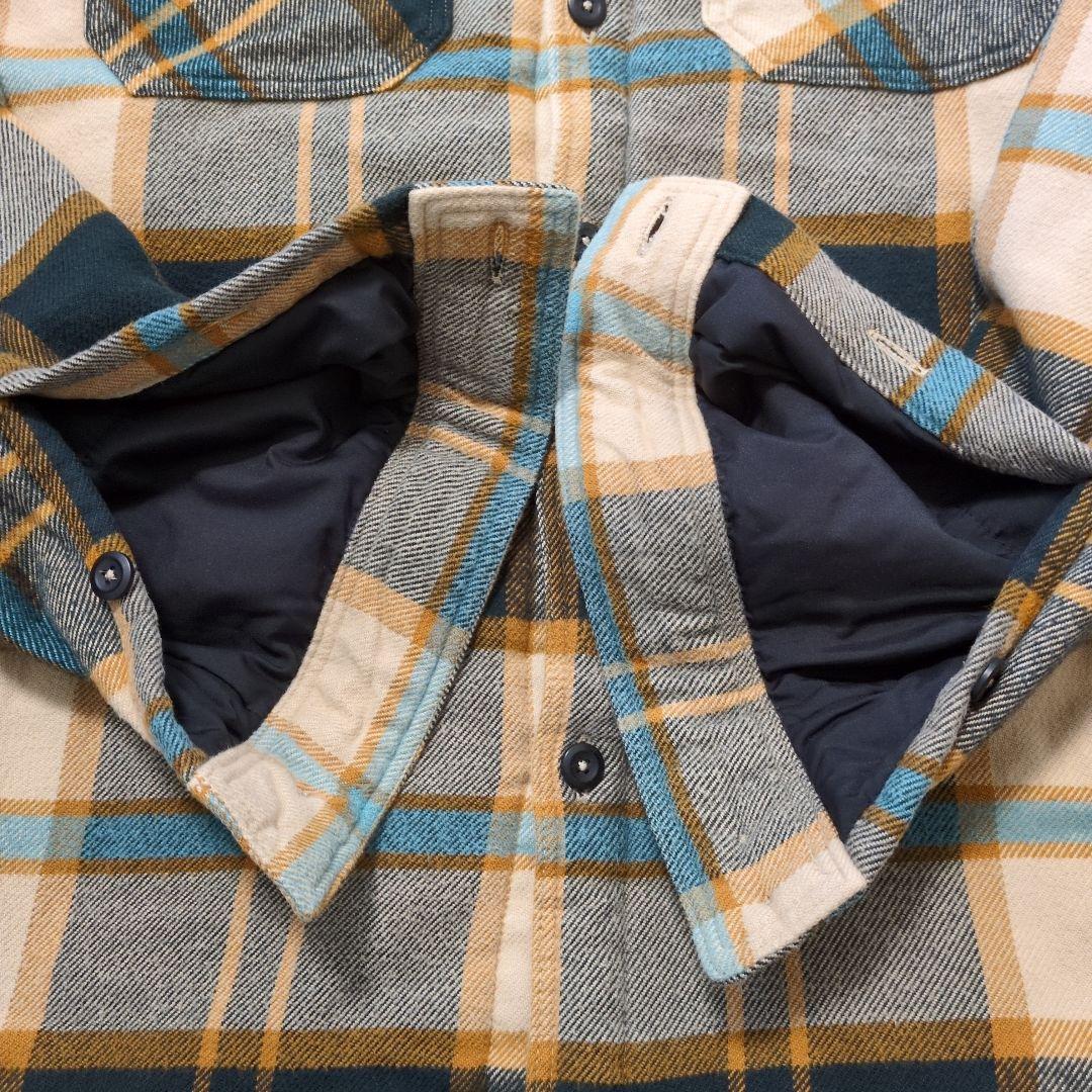 美品 パタゴニア インサレーテッド・フィヨルド・フランネル・ジャケット メンズ
