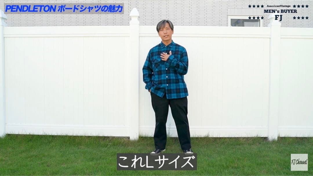 ③ Special 60s Pendleton ボードシャツ　オンブレ FJ